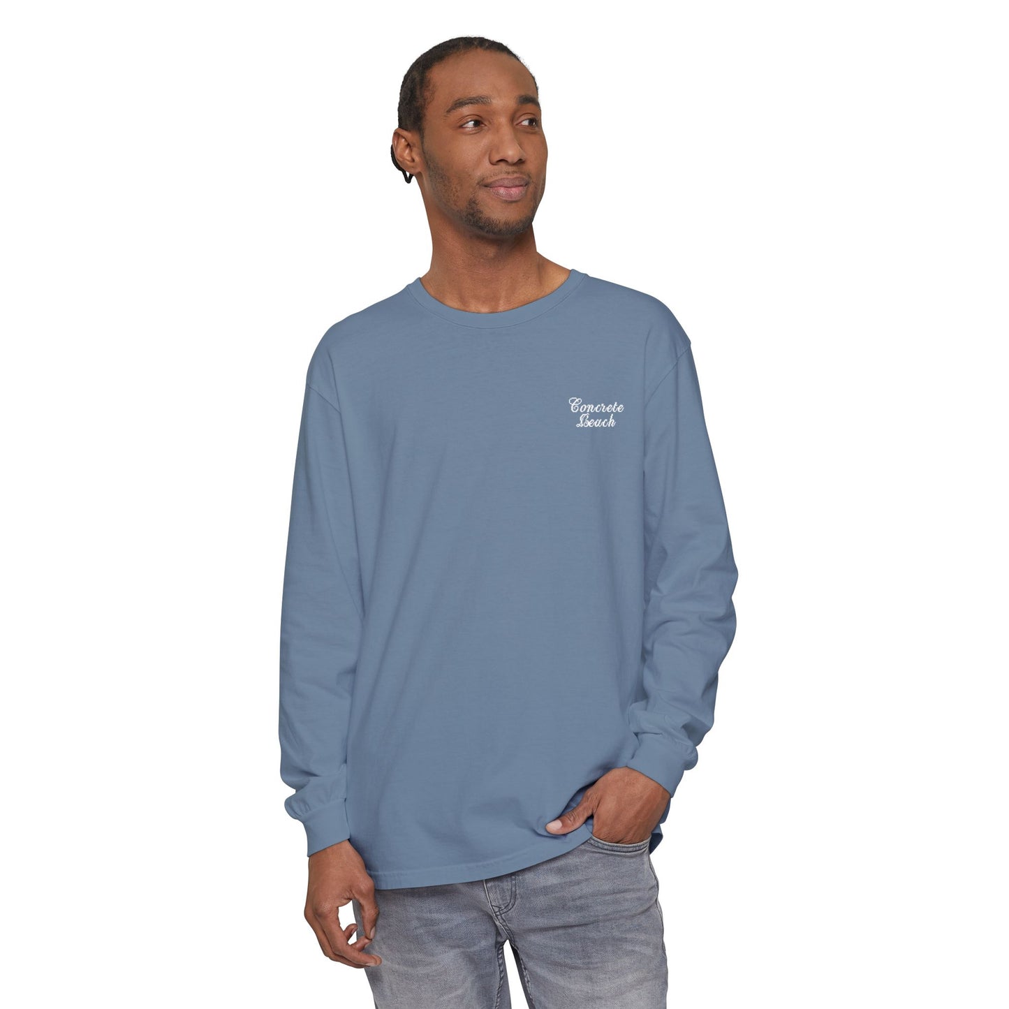 Eternal Wave Summer '25 Unisex Garment-dyed Long Sleeve T-Shirt