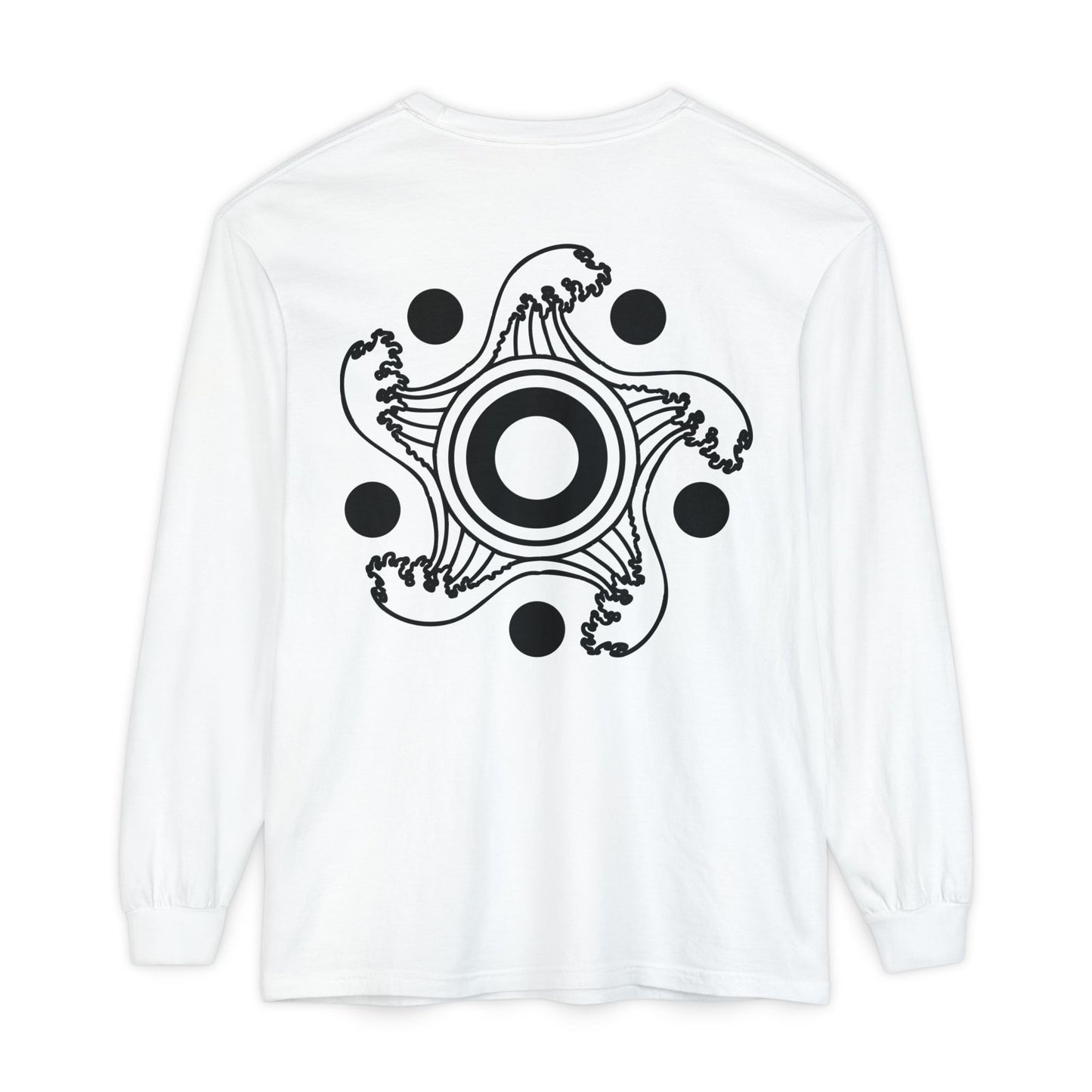 Eternal Wave Summer '25 Unisex Garment-dyed Long Sleeve T-Shirt