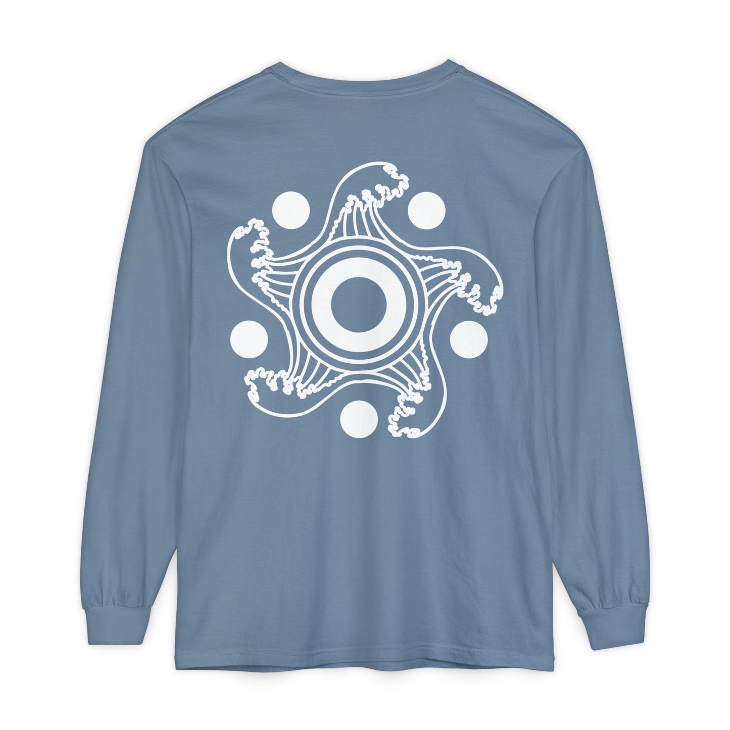 Eternal Wave Summer '25 Unisex Garment-dyed Long Sleeve T-Shirt