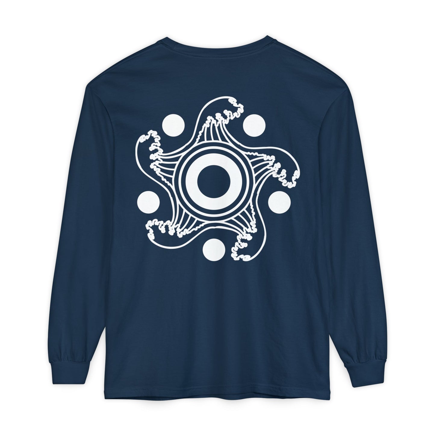 Eternal Wave Summer '25 Unisex Garment-dyed Long Sleeve T-Shirt