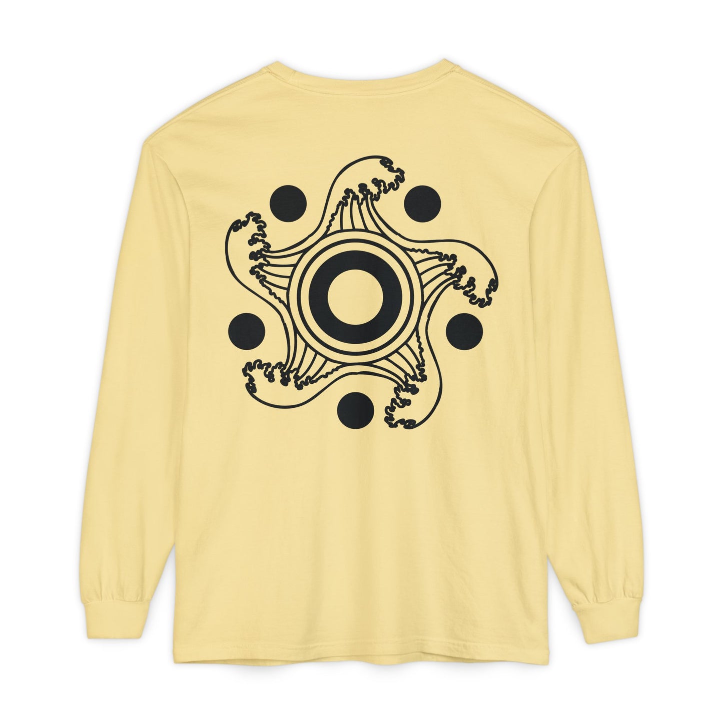 Eternal Wave Summer '25 Unisex Garment-dyed Long Sleeve T-Shirt