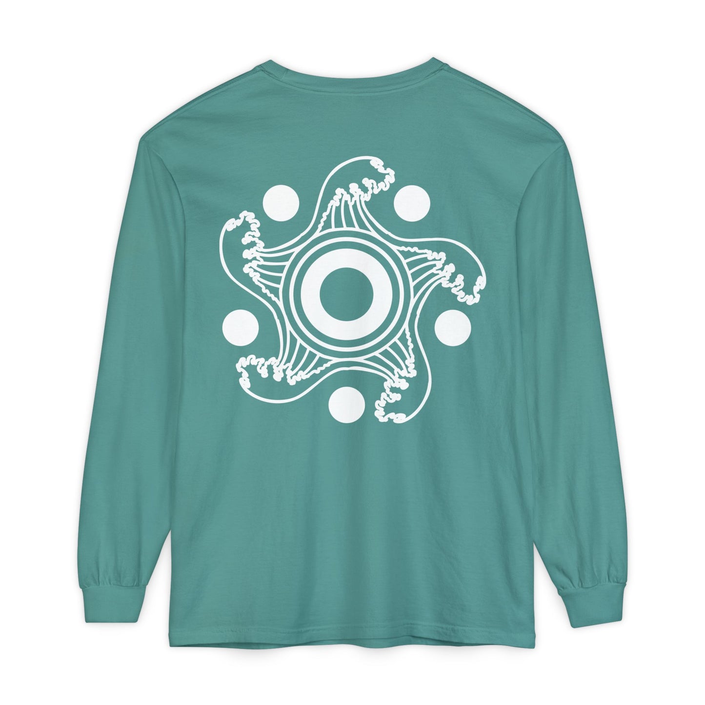 Eternal Wave Summer '25 Unisex Garment-dyed Long Sleeve T-Shirt