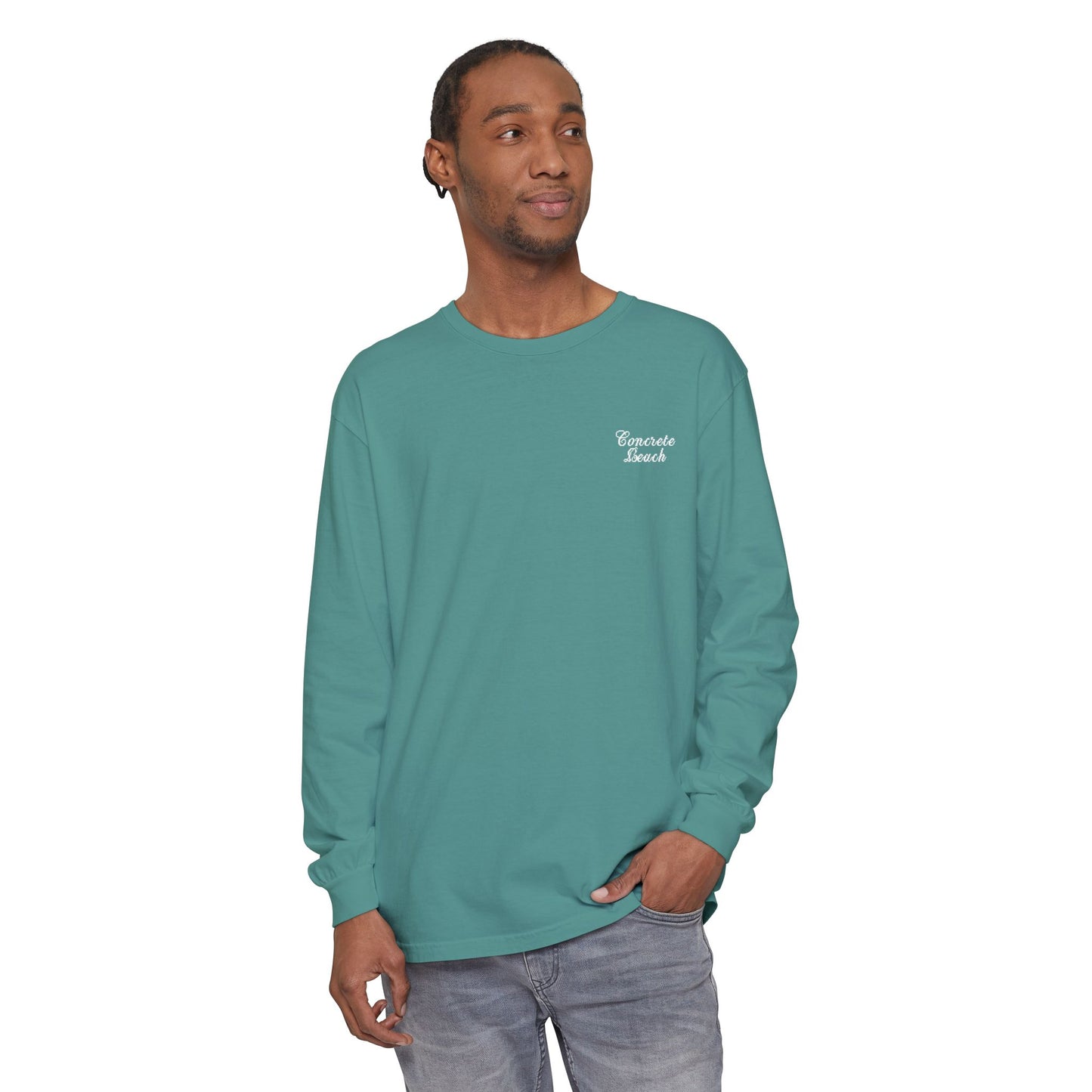 Eternal Wave Summer '25 Unisex Garment-dyed Long Sleeve T-Shirt