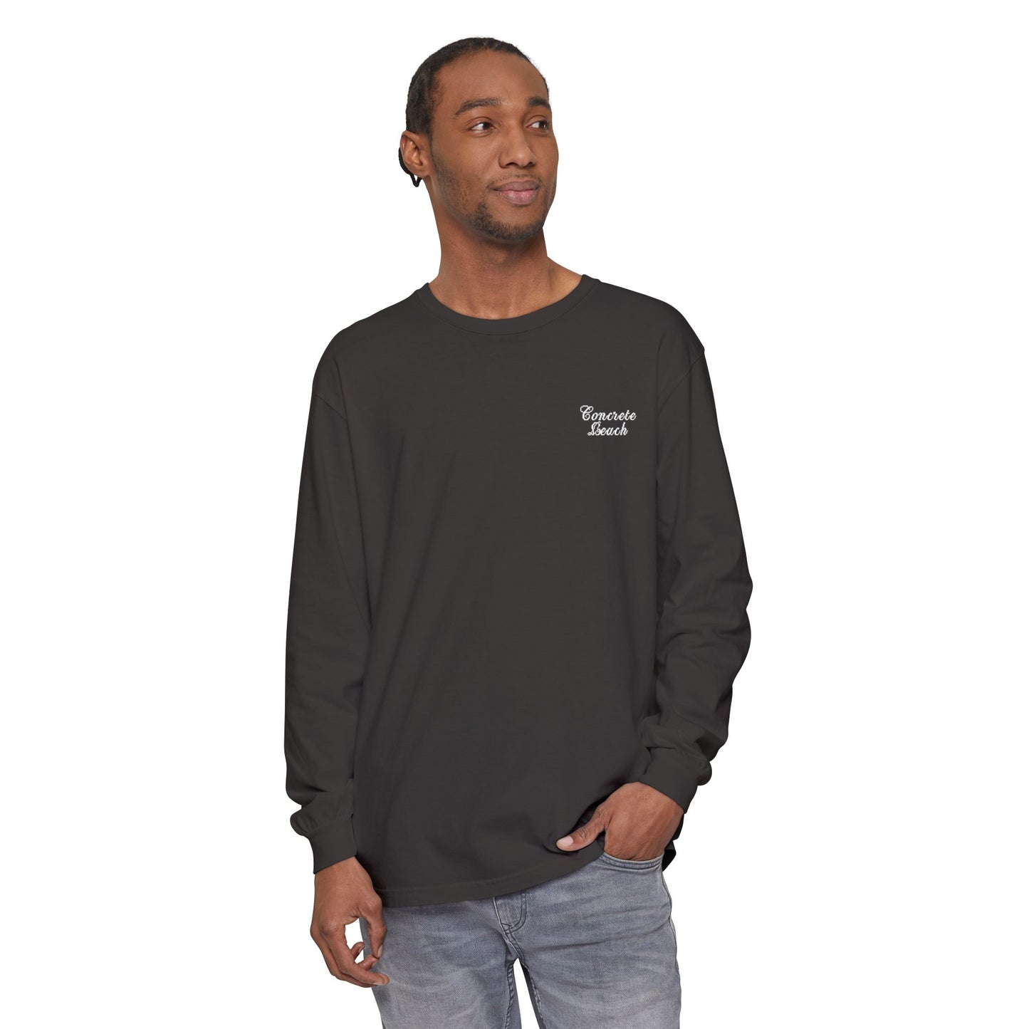 Eternal Wave Summer '25 Unisex Garment-dyed Long Sleeve T-Shirt