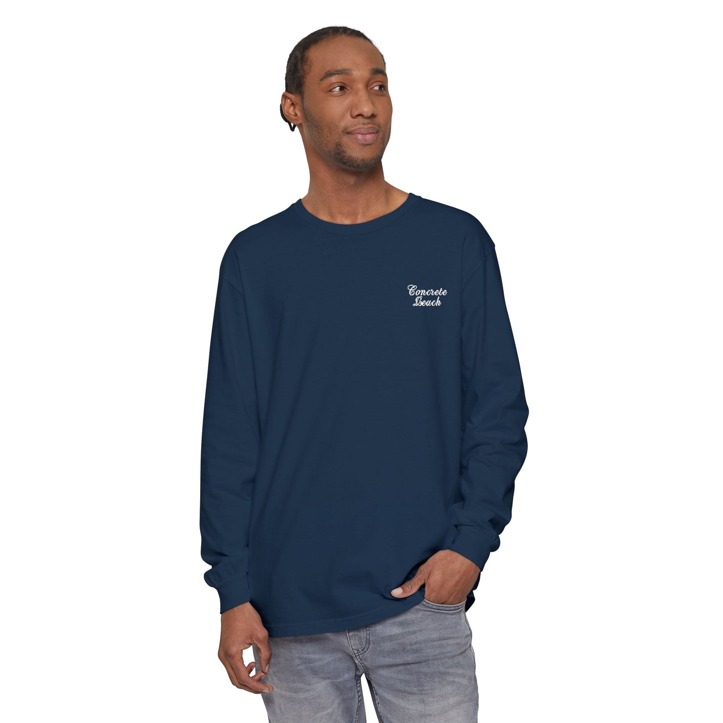 Eternal Wave Summer '25 Unisex Garment-dyed Long Sleeve T-Shirt
