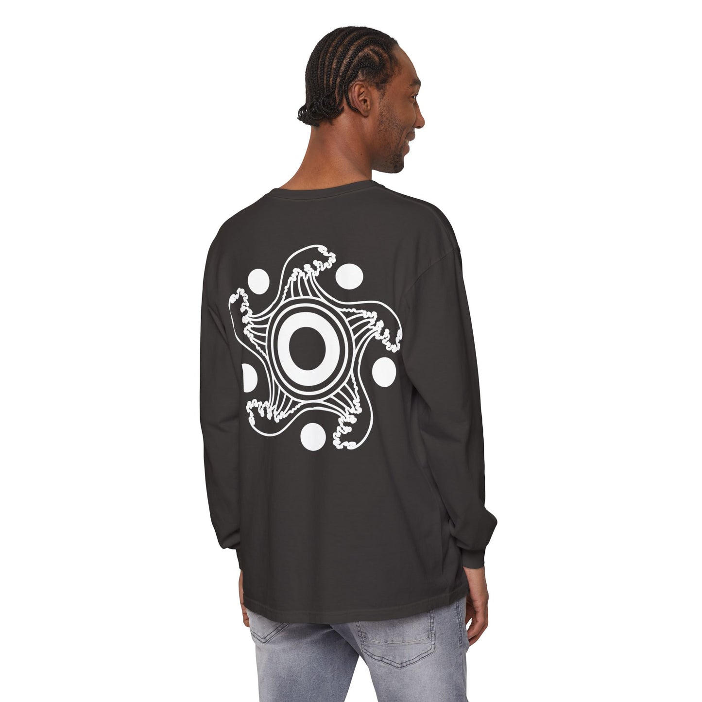 Eternal Wave Summer '25 Unisex Garment-dyed Long Sleeve T-Shirt