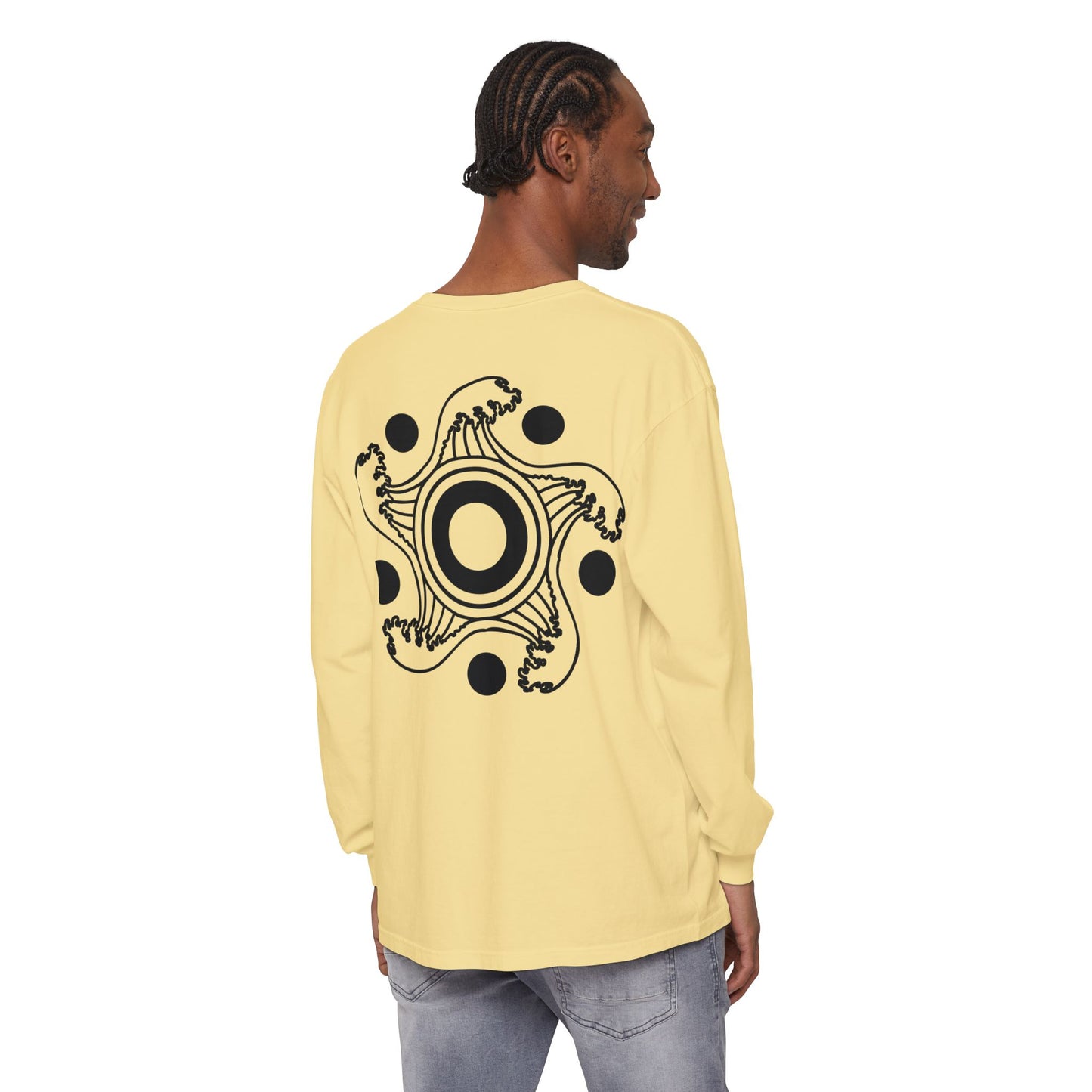 Eternal Wave Summer '25 Unisex Garment-dyed Long Sleeve T-Shirt