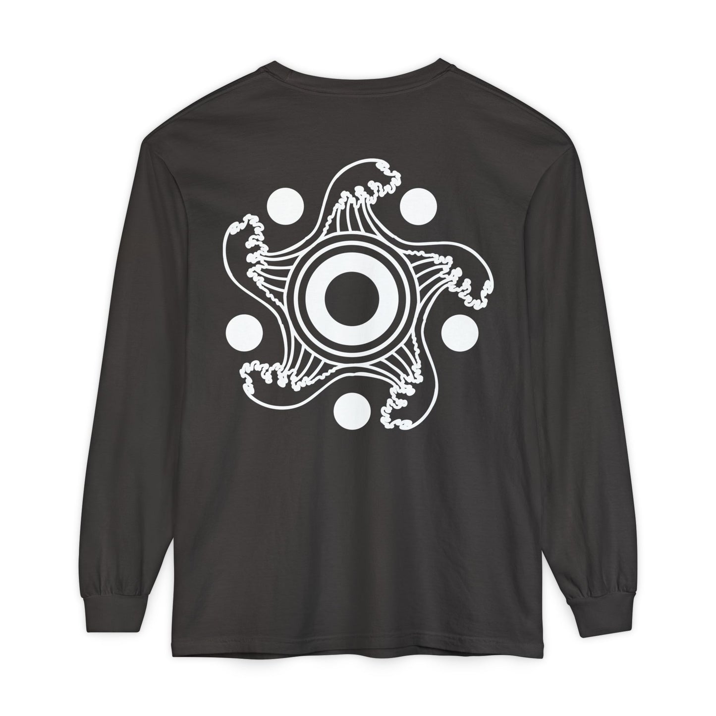 Eternal Wave Summer '25 Unisex Garment-dyed Long Sleeve T-Shirt